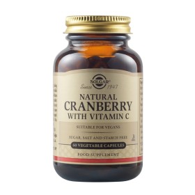 Solgar Natural Cranberry With Vitamin C 60 Φυτικές Κάψουλες