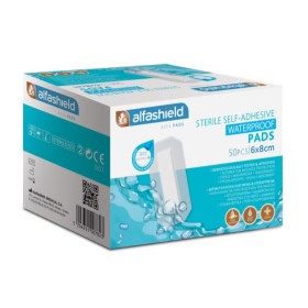 Alfashield Alfa-Pads Sterile Self-Adhesive Waterproof Pads 6cmx8cm Αποστειρωμένα Αυτοκόλλητα Αδιάβροχα Επιθέματα 50 Τεμάχια Alfashield Alfa-Pads Sterile Self-Adhesive Waterproof Pads 6cmx8cm Αποστειρωμένα Αυτοκόλλητα Αδιάβροχα Επιθέματα 50 Τεμάχια
