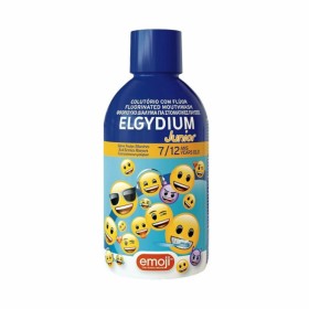 ELGYDIUM Junior Emoji Φθοριούχο Διαλυμα Για Στοματικές Πλύσεις Mε Γεύση Κόκκινων Μούρων 500ml