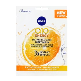 Nivea Q10 Plus C Anti-Wrinkle & Energy 10 Minutes Sheet Mask 1 Τεμάχιο