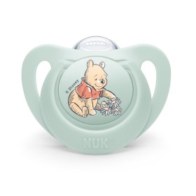 Nuk Star Disney Πιπίλα Σιλικόνης με Θήκη 6-18m Winnie 1 Τεμάχιο [10.736.939]