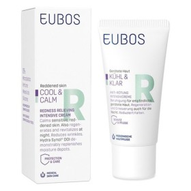 EUBOS Cool & Calm Redness Relieving Intensive Cream Κρέμα Νυχτός για την Ερυθρότητα 30ml