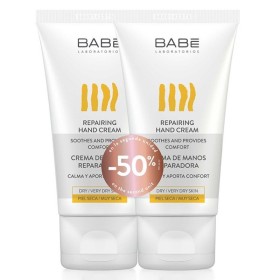 BABE LABORATORIOS Promo Repairing Hand Cream Επανορθωτική Κρέμα Χεριών για Ενυδάτωση & Θρέψη 2x50ml [-50% στο Δεύτερο Προϊόν]