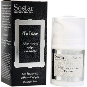 SOSTAR Men After-Shave Lotion with Organic Donkey Milk 50ml