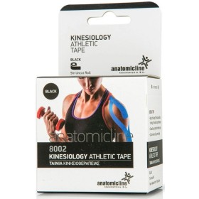 ANATOMIC LINE Kinesiology Athletic Tape Black 8002 5cmx5m