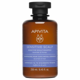 APIVITA Sensitive Scalp Σαμπουάν Για Ευαίσθητο Τριχώτο Λεβάντα & Μέλι 250ml