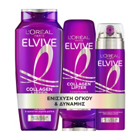 Loreal Elvive Promo Collagen Lifter 3 Step Bundle Σαμπουάν για Όγκο & Δύναμη 400ml & Conditioner για Όγκο & Δύναμη 300ml & Big Hair Day Spray για Όγκο 200ml Loreal Elvive Promo Collagen Lifter 3 Step Bundle Σαμπουάν για Όγκο & Δύναμη 400ml & Conditioner για Όγκο & Δύναμη 300ml & Big Hair Day Spray για Όγκο 200ml