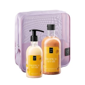 Lavish Care Promo Tropical Affair Bath & Shower Gel 500ml & Body Lotion 300ml