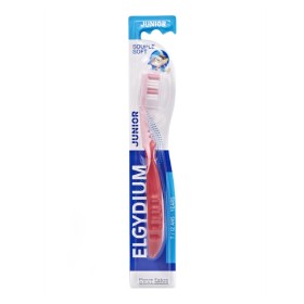ELGYDIUM Toothbrush Junior Racoon Παιδική Οδοντόβουρτσα σε Διάφορα Χρώματα 1 Τεμάχιο