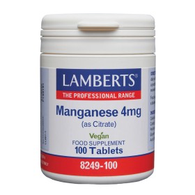 Lamberts Magnanes 4mg Συμπλήρωμα με Μαγγάνιο 100 Κάψουλες Lamberts Magnanes 4mg Συμπλήρωμα με Μαγγάνιο 100 Κάψουλες