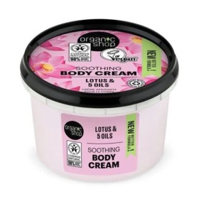 Organic Shop Body Cream Indian Lotus Κρέμα Σώματος 250ml