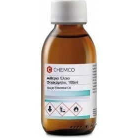 CHEMCO Αιθέριο Έλαιο Φασκόμηλο - Sage 100ml