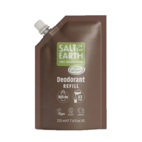 Salt of the Earth Vegan Natural Deodorant Roll-On Refill Pouch Oud & Bergamot Αποσμητικό 225ml Salt of the Earth Vegan Natural Deodorant Roll-On Refill Pouch Oud & Bergamot Αποσμητικό 225ml