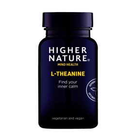 Higher Nature Theanine Θεανίνη 90 Κάψουλες