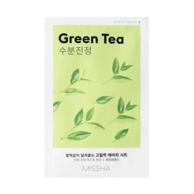 Missha Green Tea Mάσκα Προσώπου για Ενυδάτωση & Καταπράυνση 19g Missha Green Tea Mάσκα Προσώπου για Ενυδάτωση & Καταπράυνση 19g
