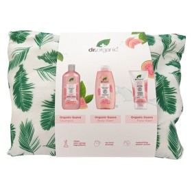 Dr Organic Promo Pink Passion Guava Σαμπουάν 265ml & Body Wash 250ml & Face Wash 150ml