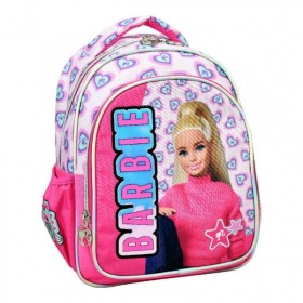 Gim Σχολική Τσάντα Οβάλ Νηπίου Barbie Holographic 1 Τεμάχιο