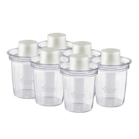 Tommee Tippee Δοχεία Αποθήκευσης Φόρμουλας & Δοσομετρητής Σκόνης Γάλακτος 6 Τεμάχια