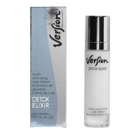 Version Detox Elixir Spf15 Αντιρυτιδική Κρέμα Προσώπου με Αντιοξειδωτική Δράση 50ml