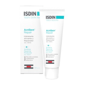 Isdin Teen Acniben Repair Skin Rx Ενυδατική Κρέμα-Τζελ Προσώπου για Λιπαρό/Ακνεϊκό Δέρμα 40ml