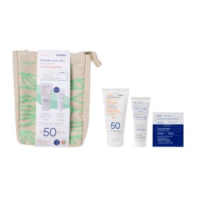 KORRES Promo Yogurt Sunscreen Face & Eye Cream SPF50 50ml & Foaming Cleansing Cream 20ml & Face Serum 1.5ml 3 Pieces
