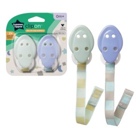Tommee Tippee Κλιπ Πιπίλας 0m+ 2 Τεμάχια