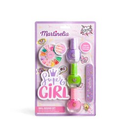 MARTINELIA Super Girl Nail Design Kit Παιδικό Σετ Μανικιούρ 5 Τεμάχια