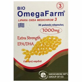 BIO OMEGA PHARMA EXTRA STRENGTH 30 ΚΑΨΟΥΛΕΣ