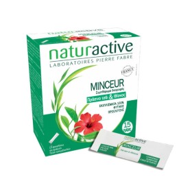 NATURACTIVE Minceur Συμπλήρωμα Διατροφής Πράσινο Τσάι & Ιβίσκος 15 Φακελίσκοι & 5 Φακελίσκοι Δώρο