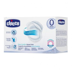 CHICCO Antibacterial Breast Pads 0m+ 60 Pieces