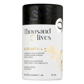 Thousand Olives Oleocanthal για Ενέργεια Υγεία & Μακροζωία 30 Κάψουλες