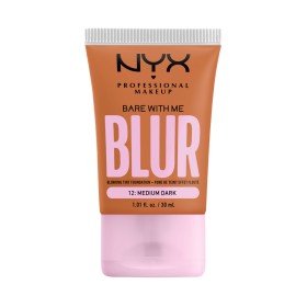 Nyx Professional Make Up Bare With Me Blur Tint Foundation με Ματ Αποτέλεσμα 12 Medium Dark 30ml