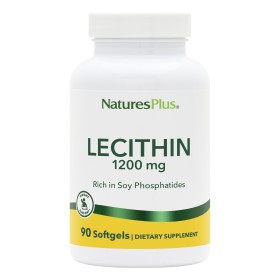 Natures Plus Lecithin 1200mg με Λεκιθίνη Σόγιας για τον Μεταβολισμό του Λίπους & Έλεγχο του Βάρους 90 Μαλακές Κάψουλες Natures Plus Lecithin 1200mg με Λεκιθίνη Σόγιας για τον Μεταβολισμό του Λίπους & Έλεγχο του Βάρους 90 Μαλακές Κάψουλες
