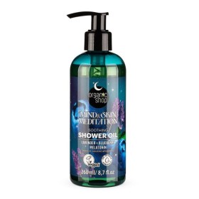 Organic Shop Deep Dreamy Night Mind & Skin Meditation Χαλαρωτικό Έλαιο Ντους 260ml