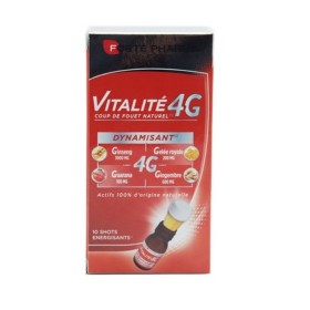 Forte Pharma Vitalité 4g Dynamisant 10 Μονοδόσεις