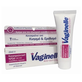 Wellcon Vaginelle Anti-itch Cream Καταπραϋντική Κρέμα για την Ευαίσθητη Περιοχή 25ml