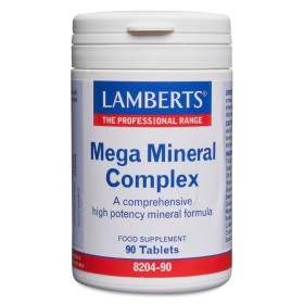 LAMBERTS Mega Mineral Complex  Σύμπλεγμα Μετάλλων 90 Ταμπλέτες