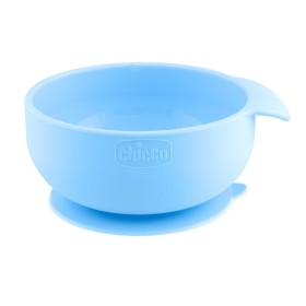Chicco Μπολ Σιλικόνης με Βεντούζα Σιέλ από 6m+ 1 Τεμάχιο
