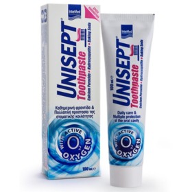 INTERMED Unisept Toothpaste Active Oxygen Φροντίδα & Προστασία Στοματικής Κοιλότητας 100ml