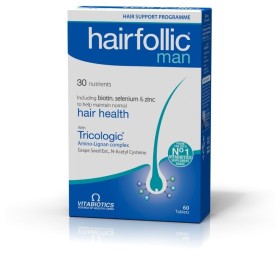 VITABIOTICS Hairfollic Man Hair Supplement for Men 60 Tablets