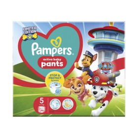 Pampers Active Baby Pants Paw Patrol Μέγεθος 5 (11-17kg) Πάνες Βρακάκι 66 Τεμάχια
