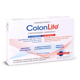 Bionat Colonlife με Βουτυρικό Oξύ & Προβιοτικά για Ευερέθιστο Έντερο 10 Δισκία & 10 Κάψουλες Bionat Colonlife με Βουτυρικό Oξύ & Προβιοτικά για Ευερέθιστο Έντερο 10 Δισκία & 10 Κάψουλες