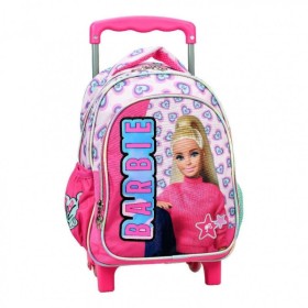 Gim Σχολική Τσάντα Τρόλεϊ Νηπίου Barbie Holographic 1 Τεμάχιο