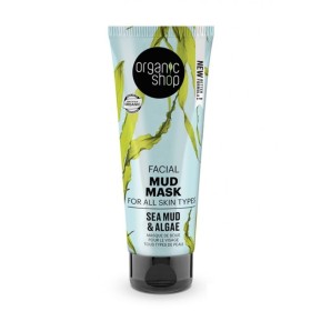 Organic Shop Face Mud Mask Sea Depth Algae & Sea Mud Μάσκα Προσώπου 75ml