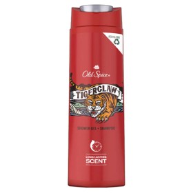 OLD SPICE Tiger Claw Shower Gel & Shampoo Αφρόλουτρο & Σαμπουάν για Άνδρες 400ml
