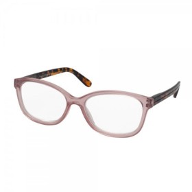 EYELEAD Presbyopia / Reading Glasses Transparent Pink-Tortoise Bone E180 2.00