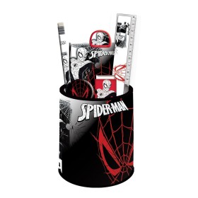 Gim Σετ Γραφικής Ύλης με Μολυβοθήκη Spiderman World of Webs 7 Τεμάχια Gim Σετ Γραφικής Ύλης με Μολυβοθήκη Spiderman World of Webs 7 Τεμάχια