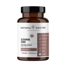 Natural Doctor Glutamine Sport Γλουταμίνη για την Αποκατάσταση των Μυών 120 Κάψουλες Natural Doctor Glutamine Sport Γλουταμίνη για την Αποκατάσταση των Μυών 120 Κάψουλες