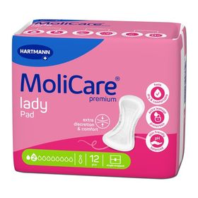 Hartmann Molicare Premium Lady Pad 2 Σταγόνες 12 Τεμάχια Hartmann Molicare Premium Lady Pad 2 Σταγόνες 12 Τεμάχια