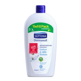 Septona Dermasoft Cotton & Milk Protein Κρεμοσάπουνο 750ml Septona Dermasoft Cotton & Milk Protein Κρεμοσάπουνο 750ml